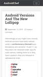 Mobile Screenshot of androidchef.com